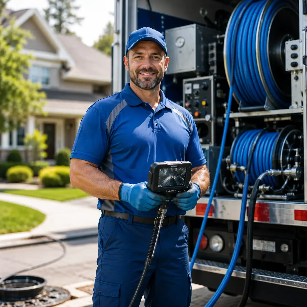 Local outdoor drain cleaning specialists in Utica, MI